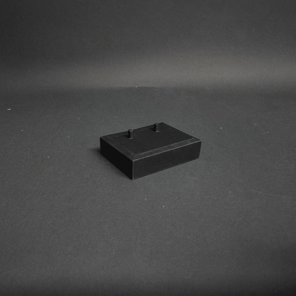 Figure Floor modular display block showing the interlocking edge design.