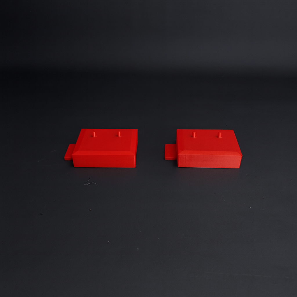 Figure Floor modular display block showing the interlocking edge design.