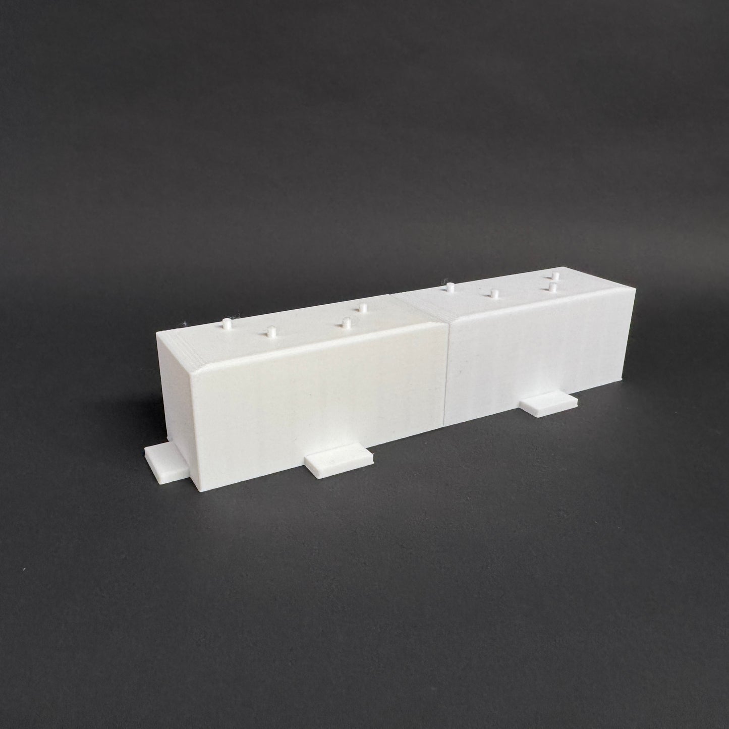 Figure Floor modular display block showing the interlocking edge design.