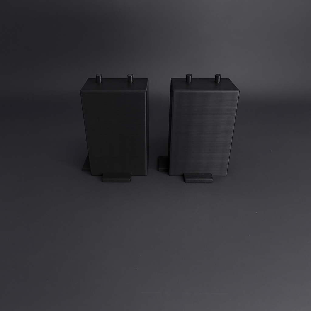 Figure Floor modular display block showing the interlocking edge design.