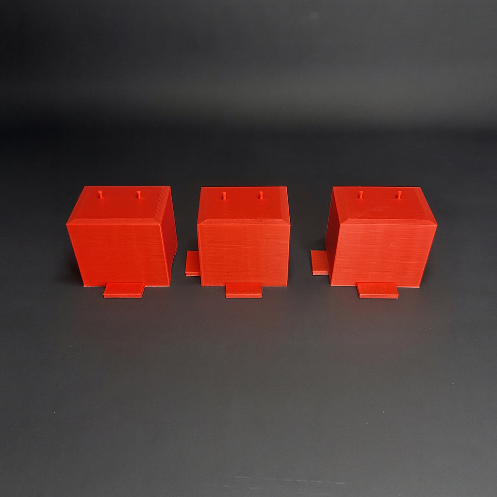 Figure Floor modular display block showing the interlocking edge design.