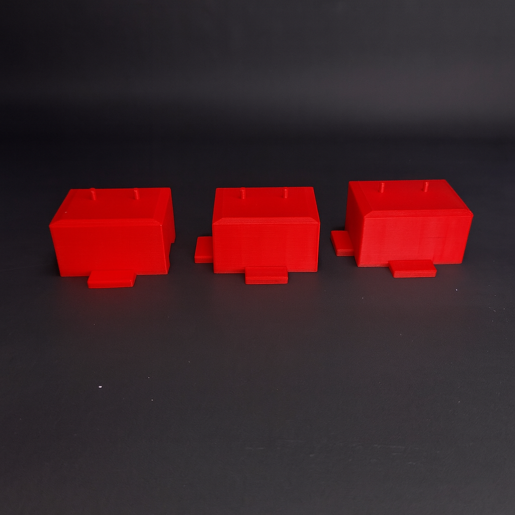 Figure Floor modular display block showing the interlocking edge design.