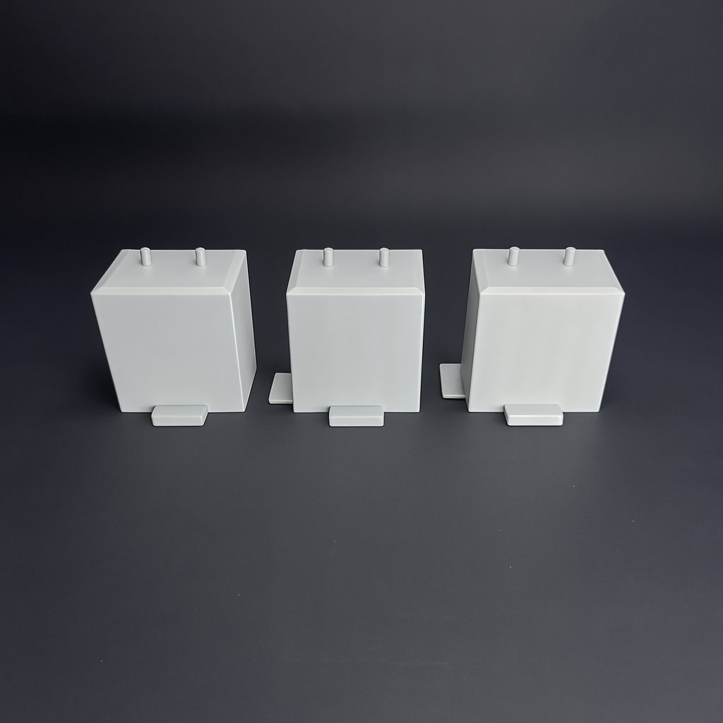 Figure Floor modular display block showing the interlocking edge design.