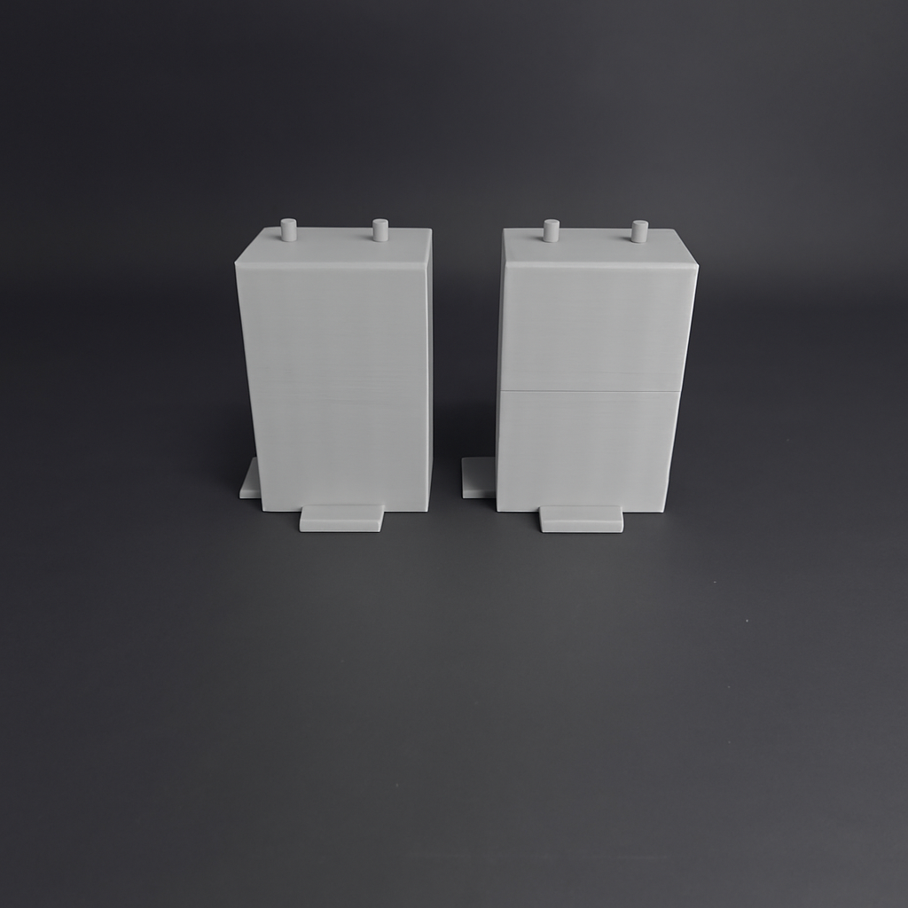 Figure Floor modular display block showing the interlocking edge design.