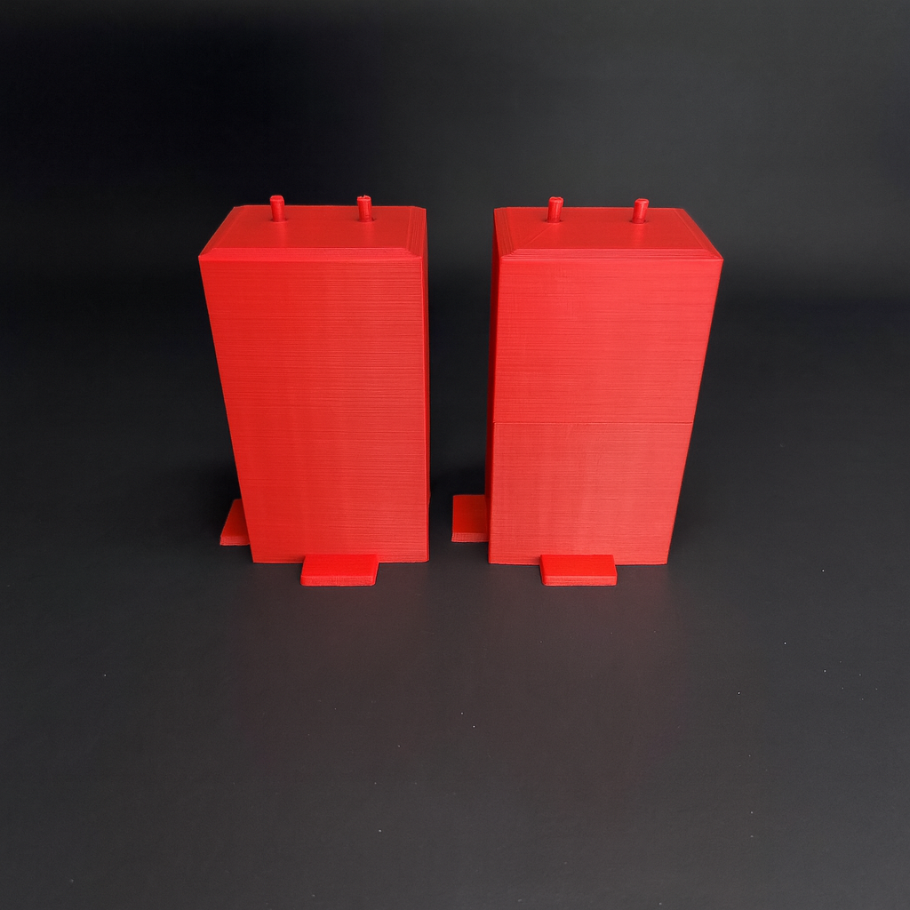 Figure Floor modular display block showing the interlocking edge design.