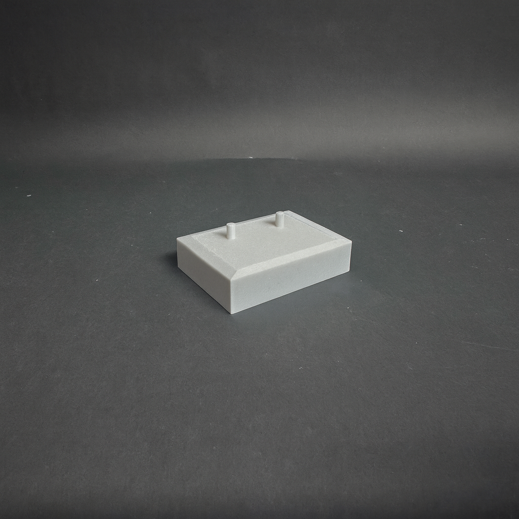 Figure Floor modular display block showing the interlocking edge design.
