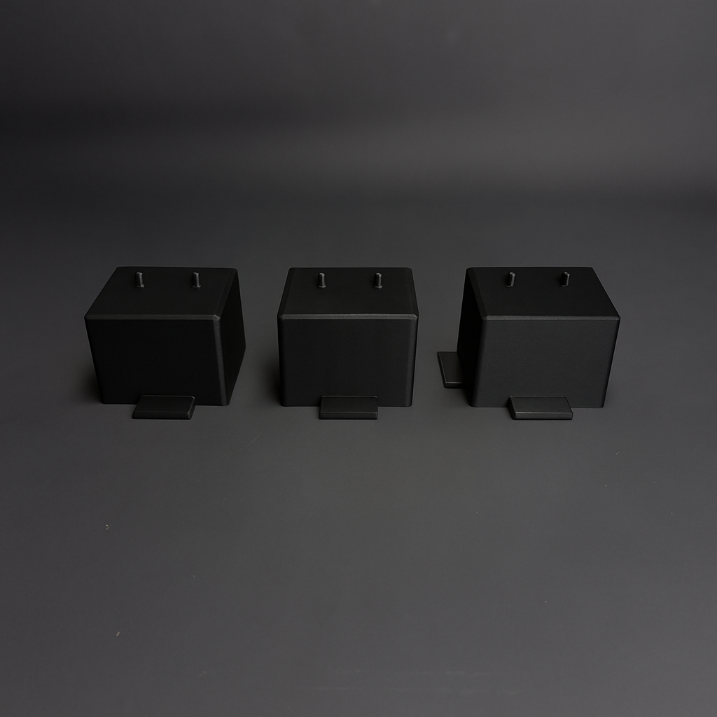 Figure Floor modular display block showing the interlocking edge design.