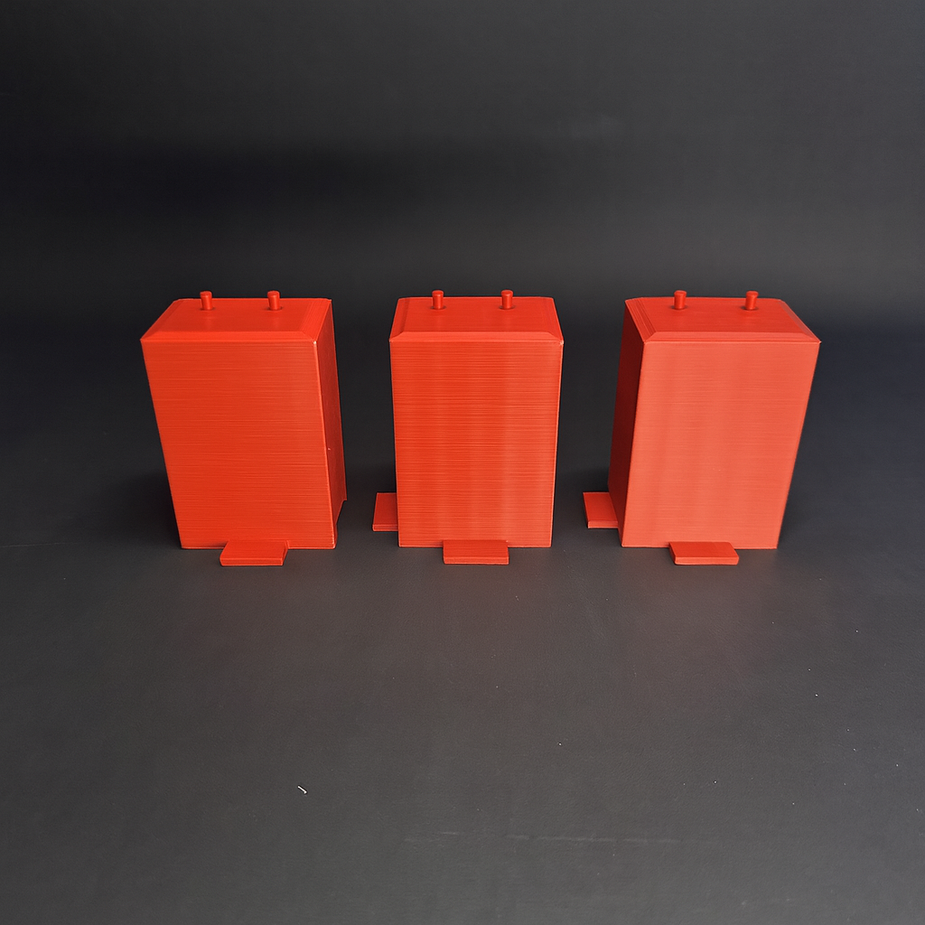 Figure Floor modular display block showing the interlocking edge design.