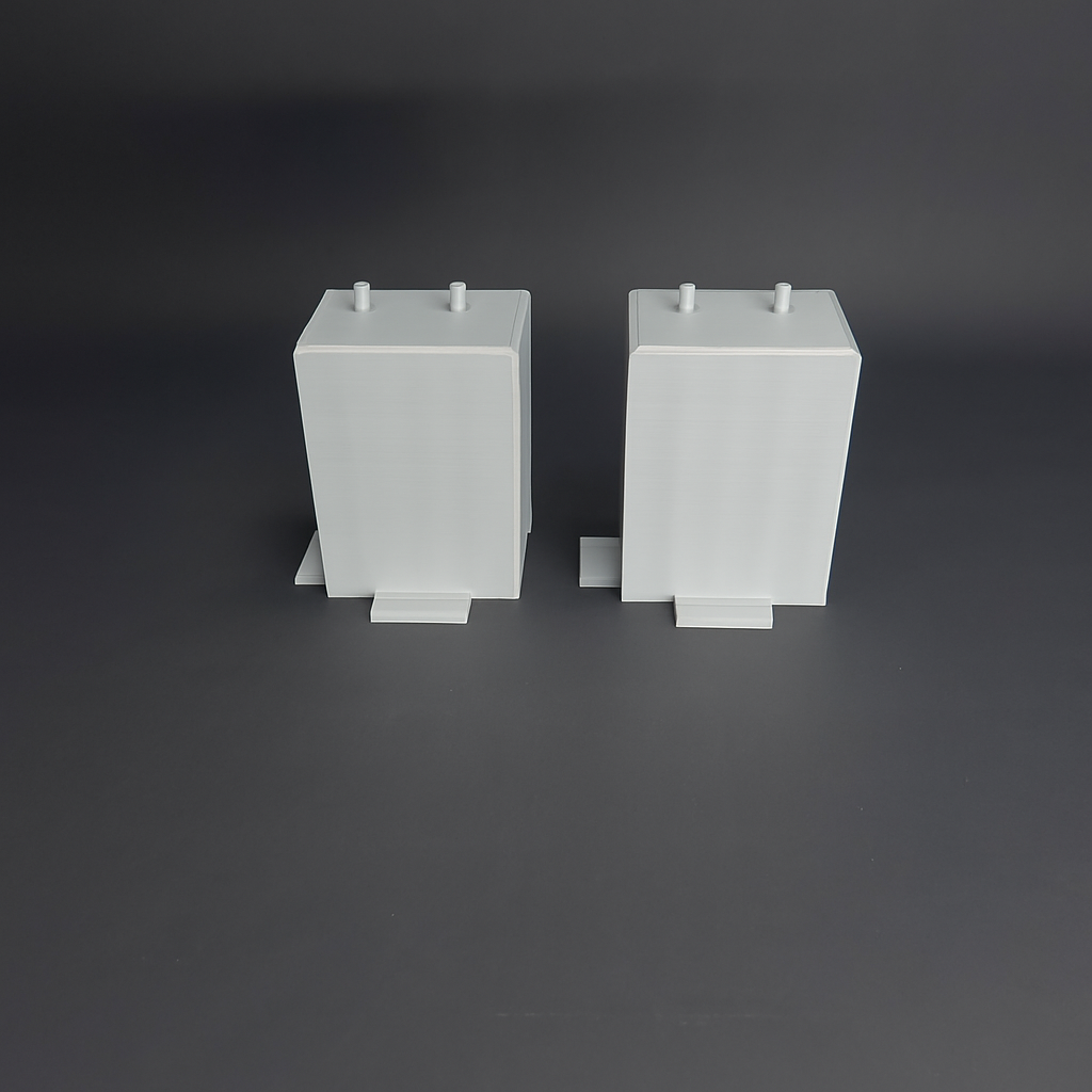 Figure Floor modular display block showing the interlocking edge design.