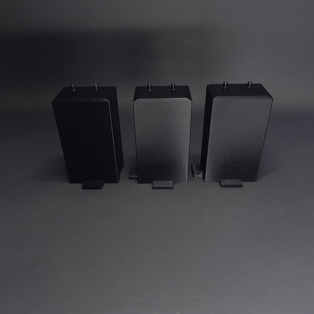 Figure Floor modular display block showing the interlocking edge design.