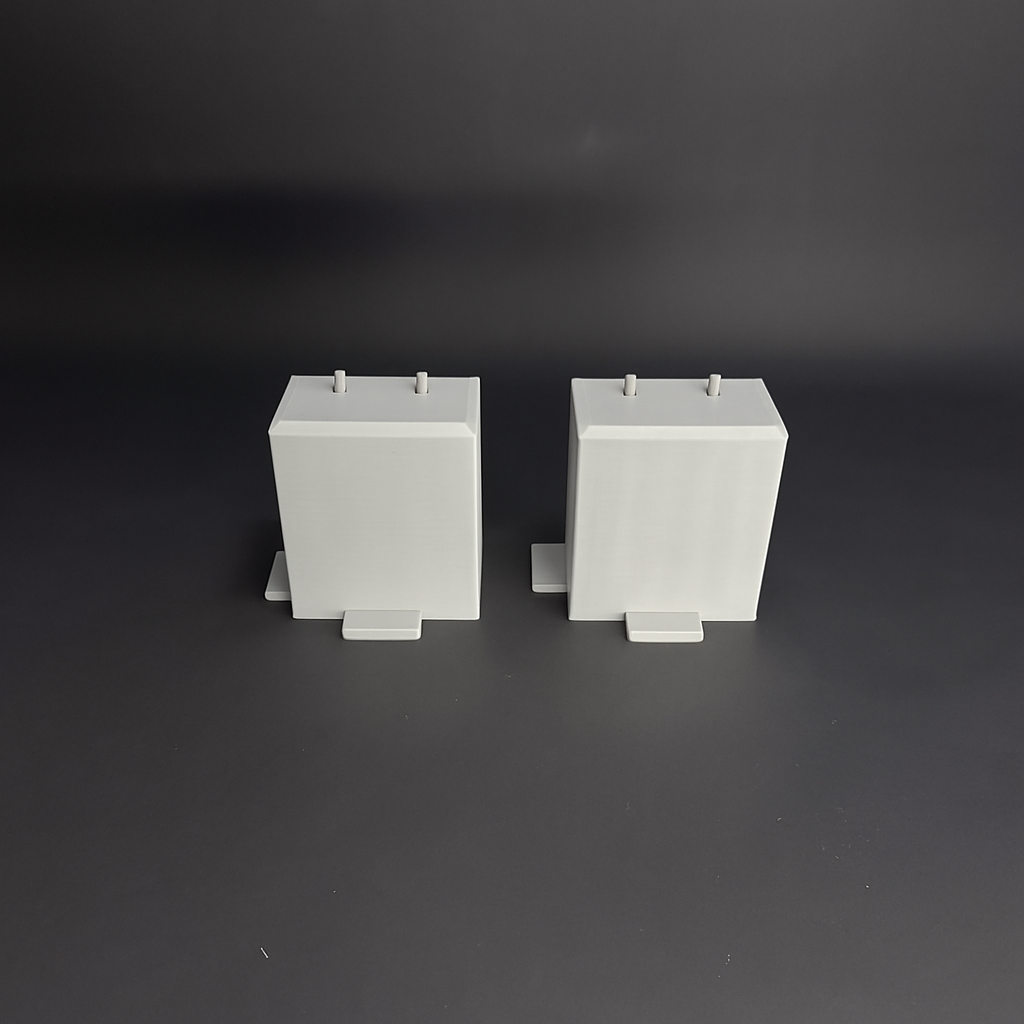 Figure Floor modular display block showing the interlocking edge design.