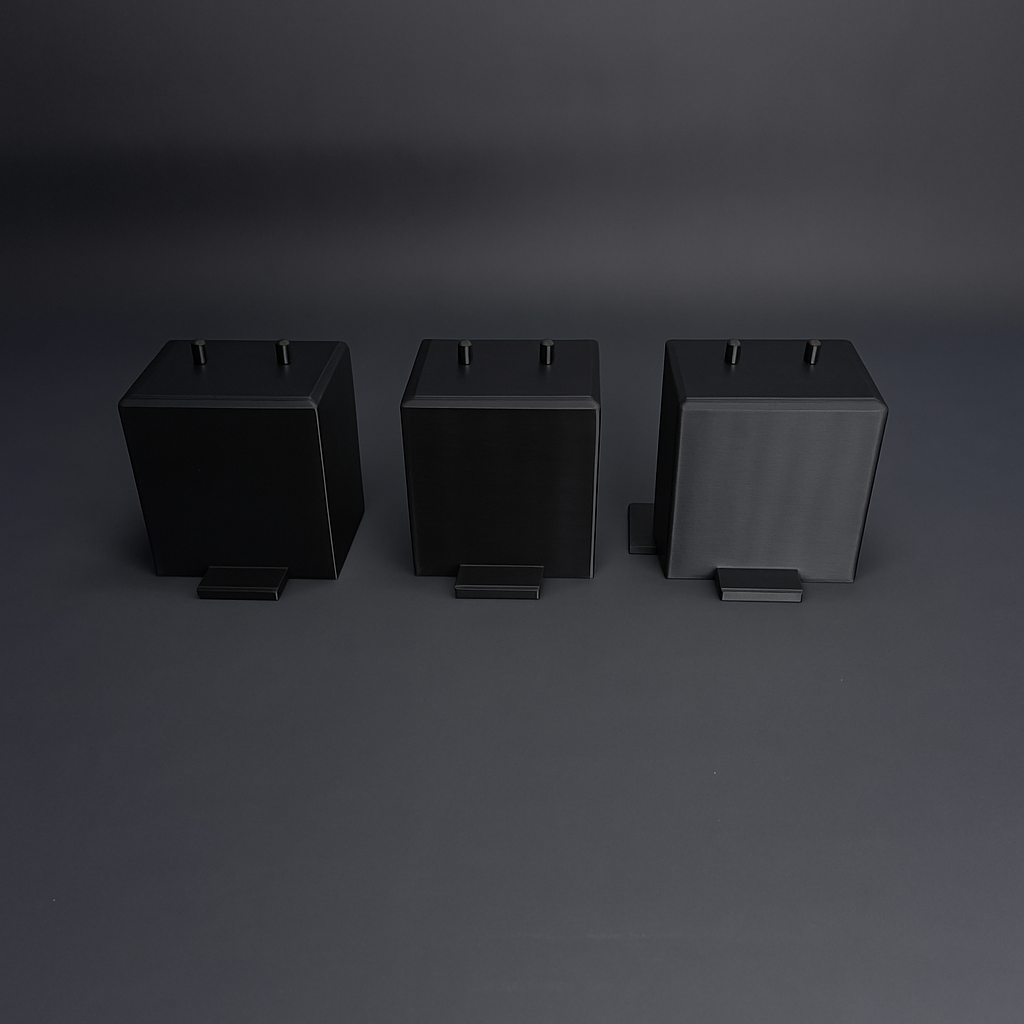 Figure Floor modular display block showing the interlocking edge design.