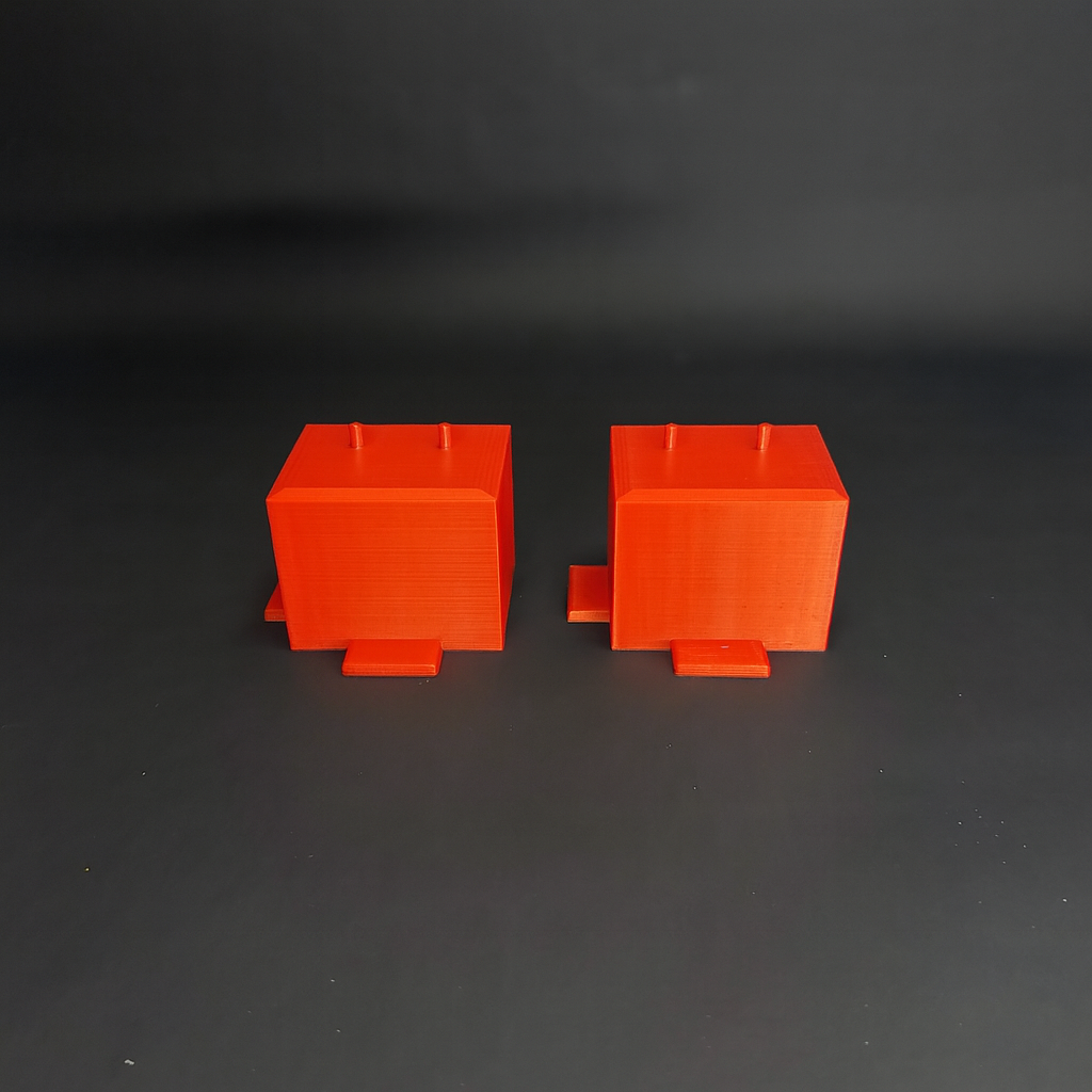 Figure Floor modular display block showing the interlocking edge design.