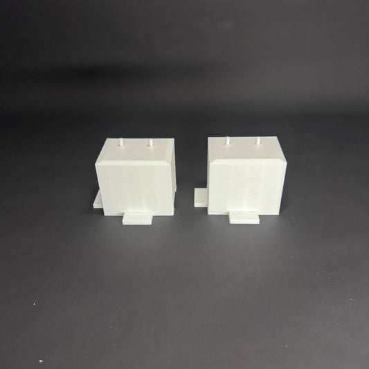 Figure Floor modular display block showing the interlocking edge design.