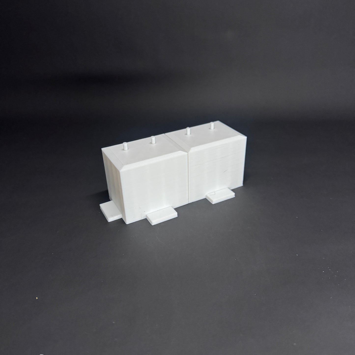 Figure Floor modular display block showing the interlocking edge design.