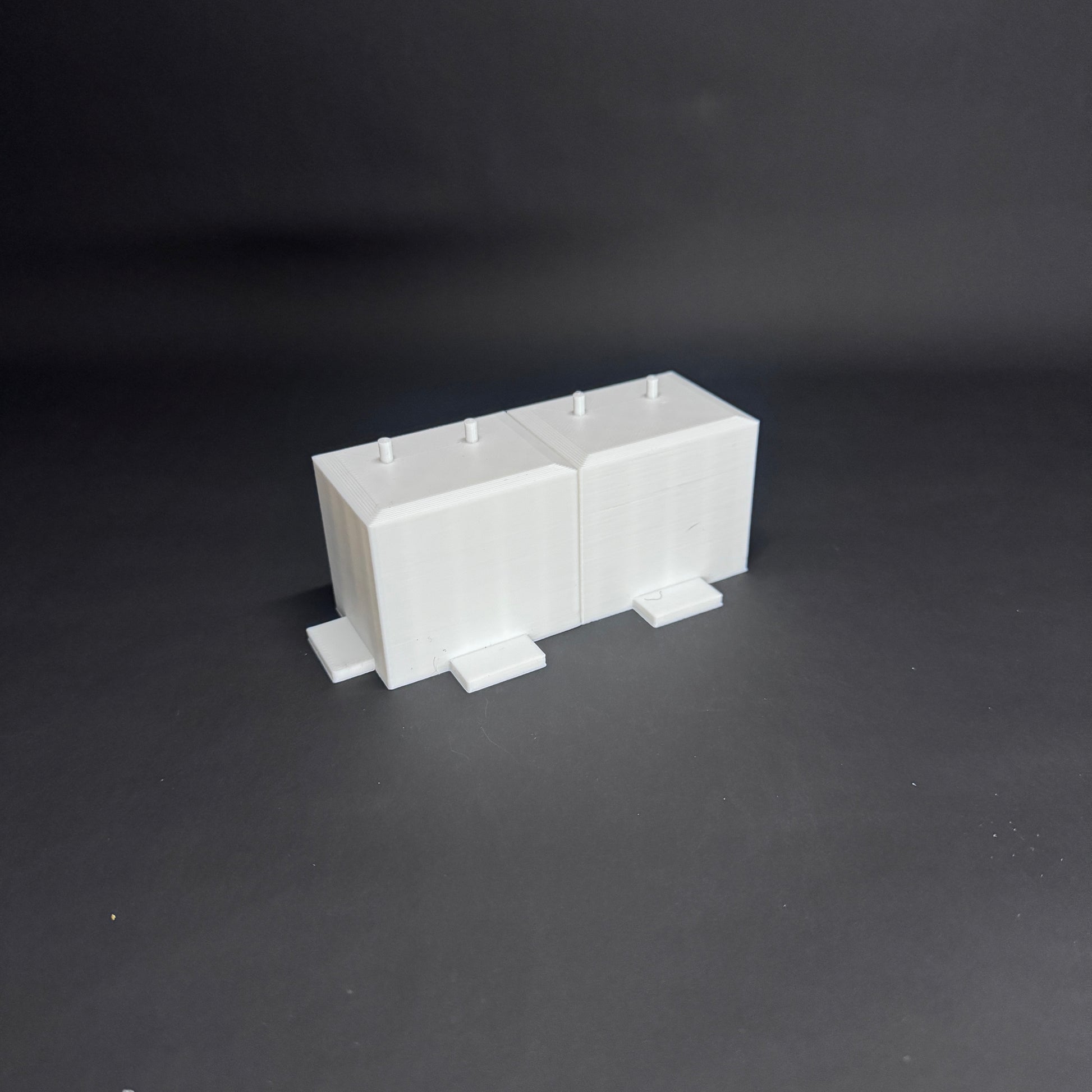 Figure Floor modular display block showing the interlocking edge design.