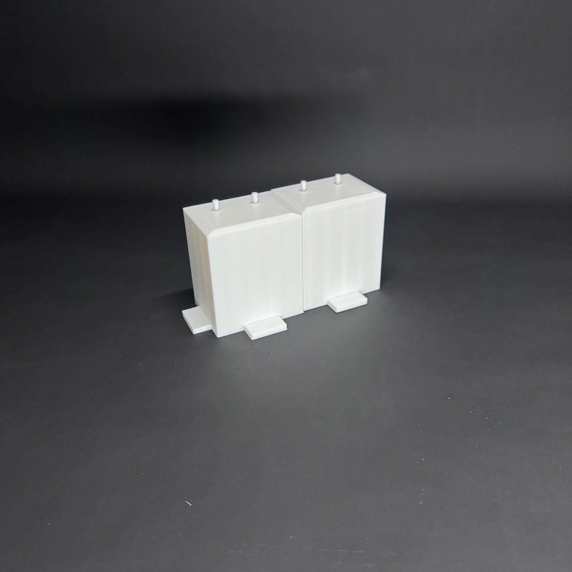 Figure Floor modular display block showing the interlocking edge design.