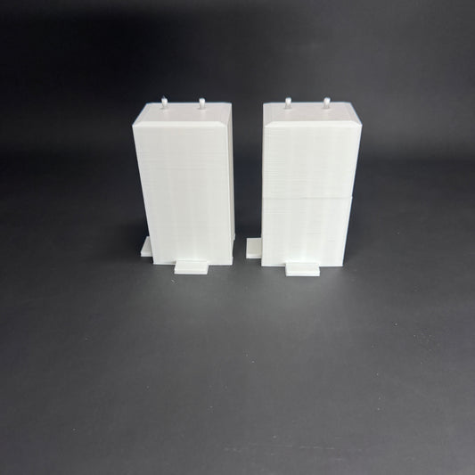 Figure Floor modular display block showing the interlocking edge design.