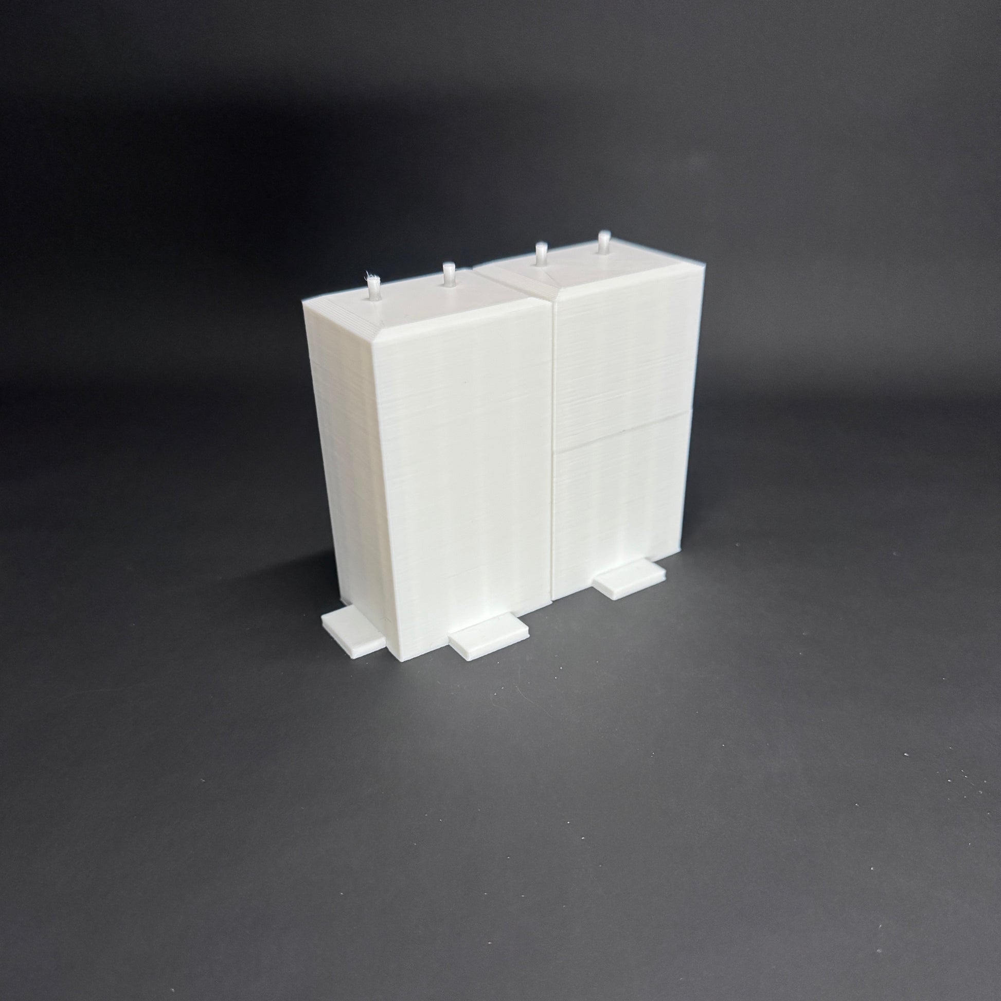 Figure Floor modular display block showing the interlocking edge design.
