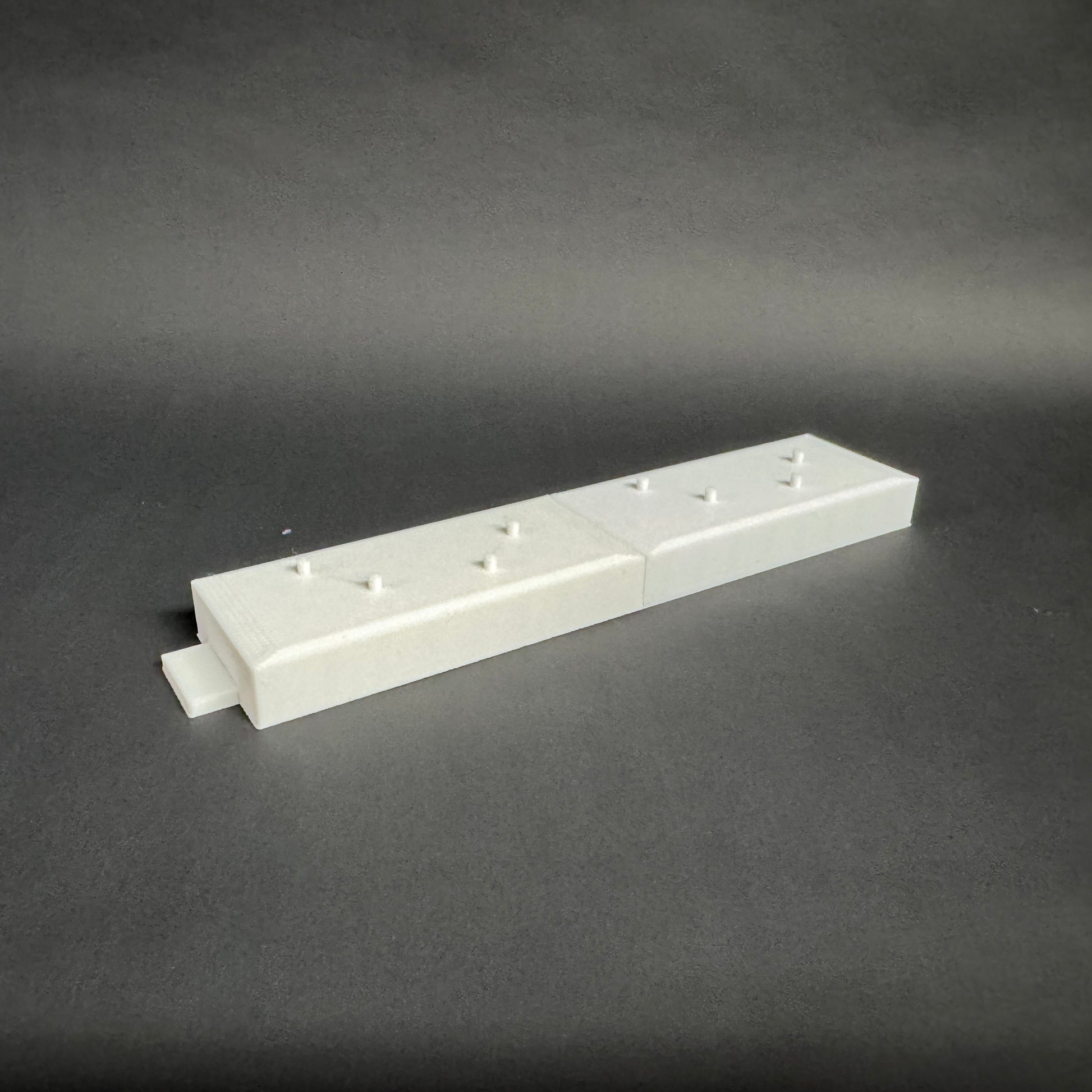 Figure Floor modular display block showing the interlocking edge design.