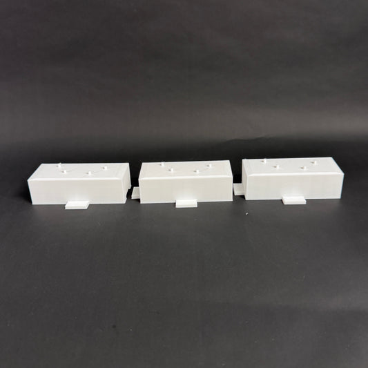Figure Floor modular display block showing the interlocking edge design.