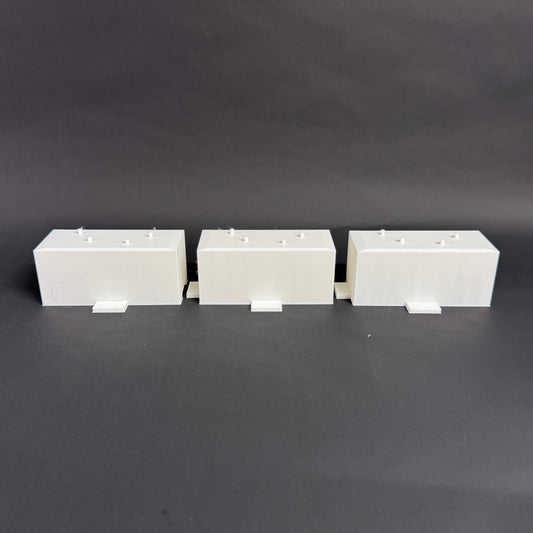Figure Floor modular display block showing the interlocking edge design.