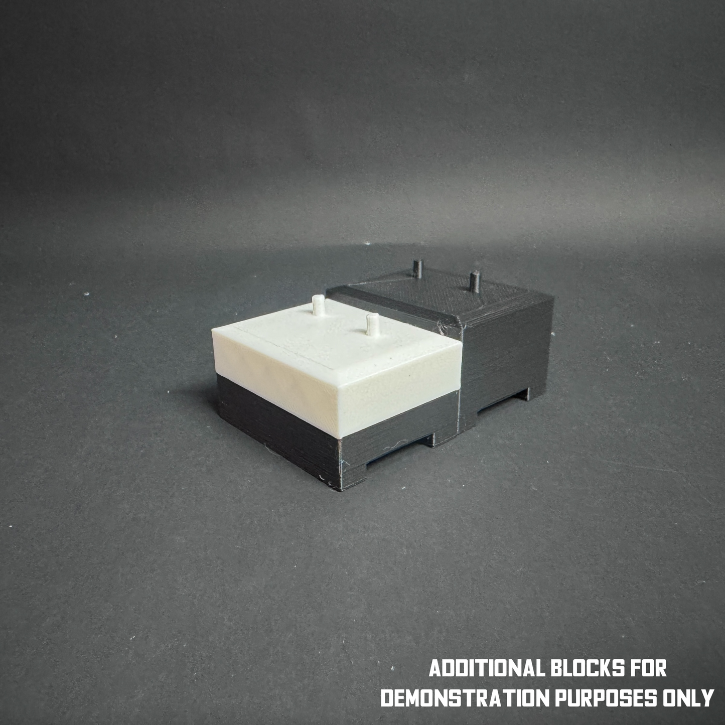 Figure Floor modular display block showing the interlocking edge design.